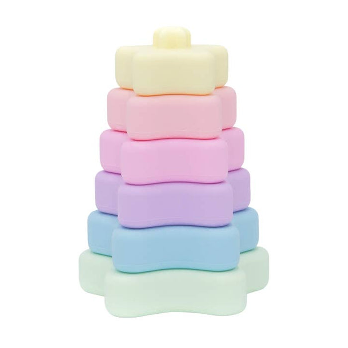 Silicone Stacking Stars Newborn & Up