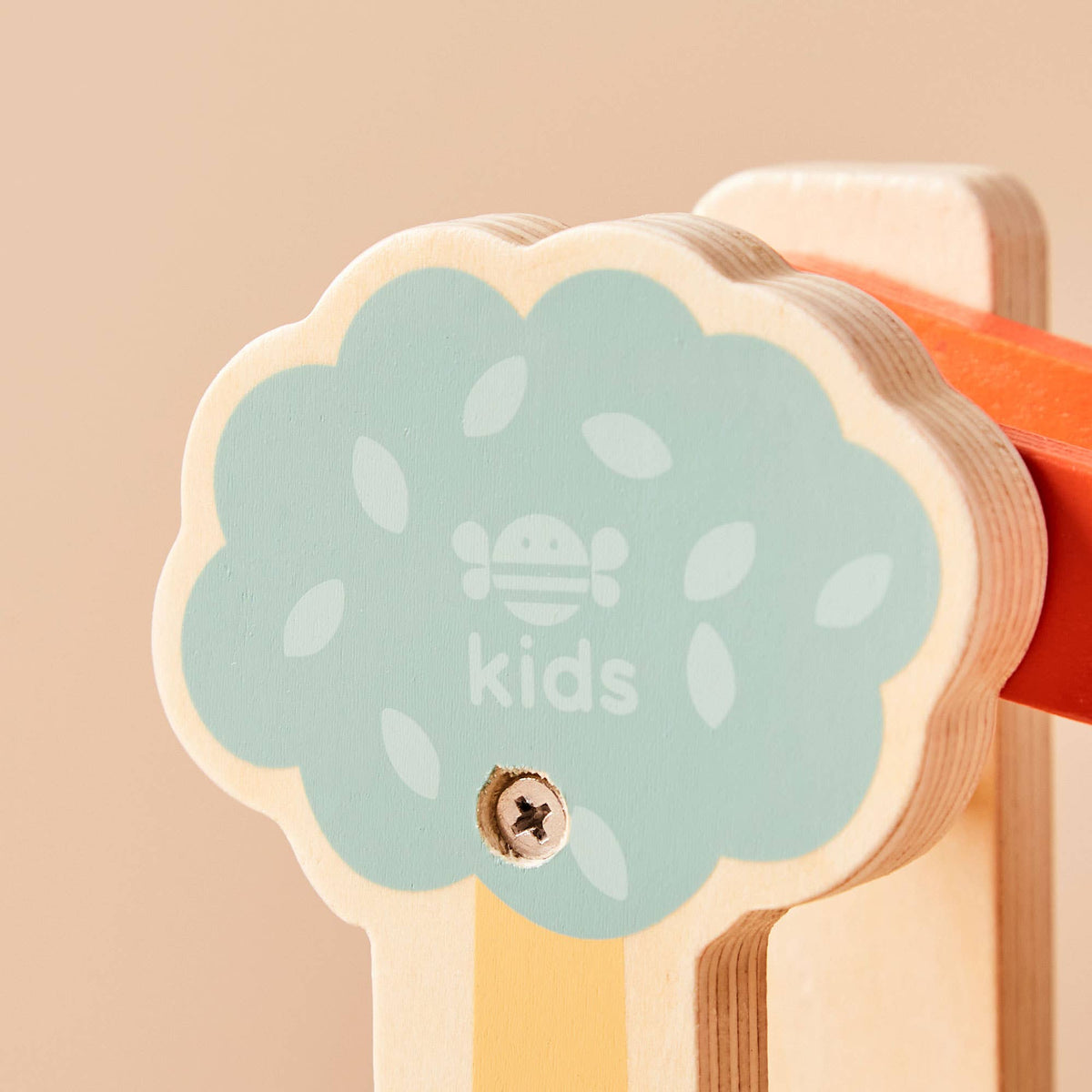 Wooden Garden Roller Ramp Toy