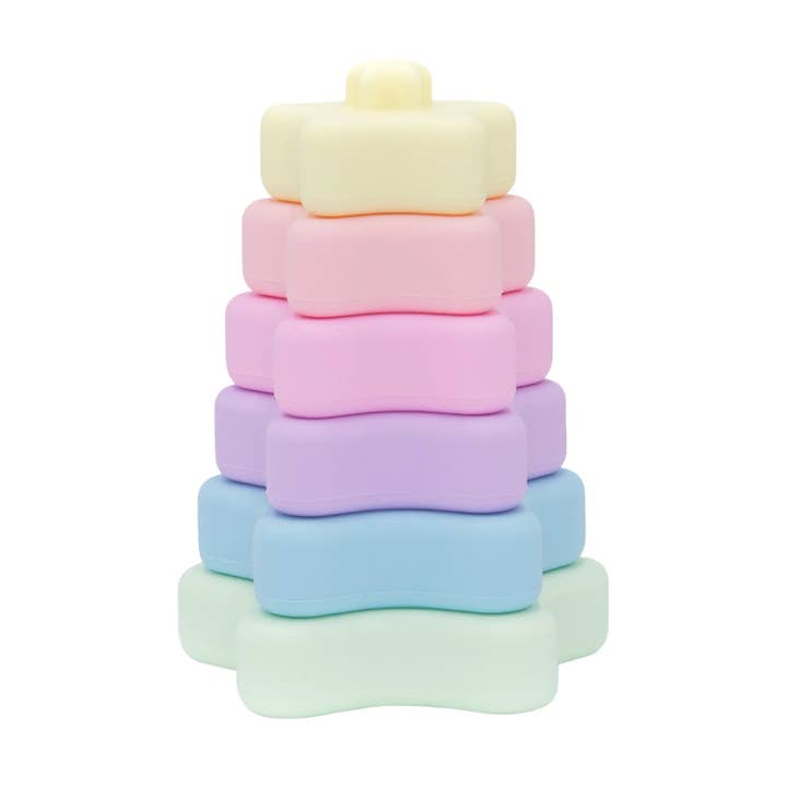 Silicone Stacking Stars Newborn & Up